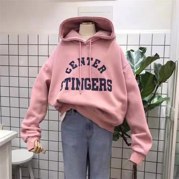 2024 Fashion Women Sweatshirt Print Clothes Hoodies Sweatshirt Pullover Loose Hoodie - Image 2