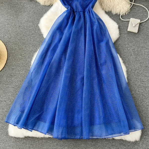ZT1473 High-end Banquet Dress  Luxury Hot Diamond Bow Suspender Elegant Party Dresses Woman  Breast  Maxi Dress Evening Gown - Image 2